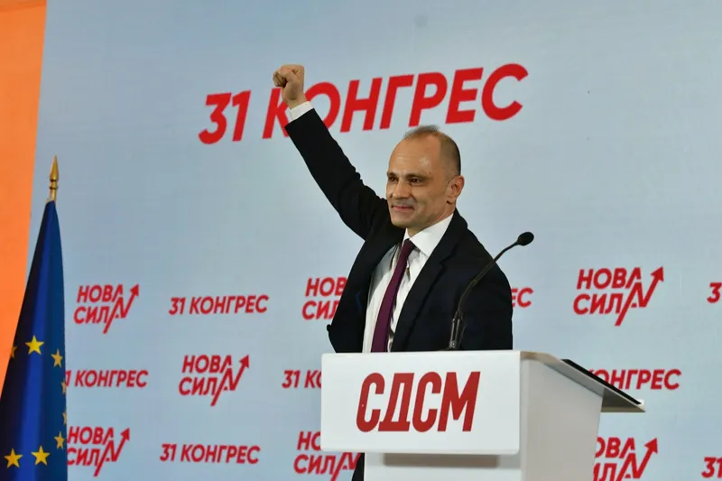 Венко Филипче на 31. Конгрес на СДСМ упати остри критики до ВМРО-ДПМНЕ