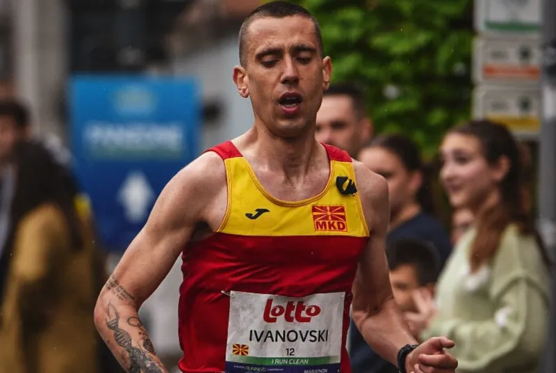 Дарио Ивановски освои второ место на 39. Белградски маратон со време 2:09:35