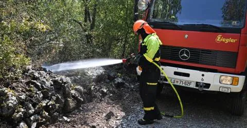 Policija zaradi štirih požarov pri Planini ovadi 30-letnika