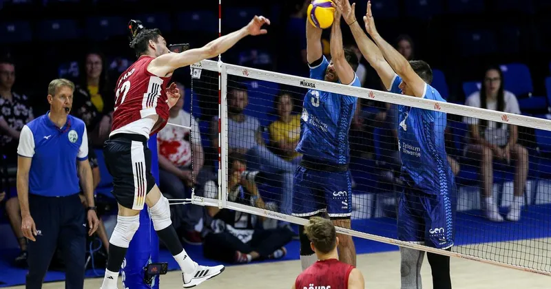Slovenski odbojkarji v ligi narodov z 8. zmago proti Iranu