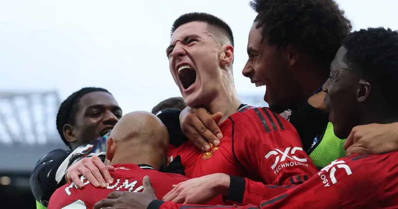 Benjamin Šeško z golom v 94. minuti prinesel zmago Manchester Unitedu