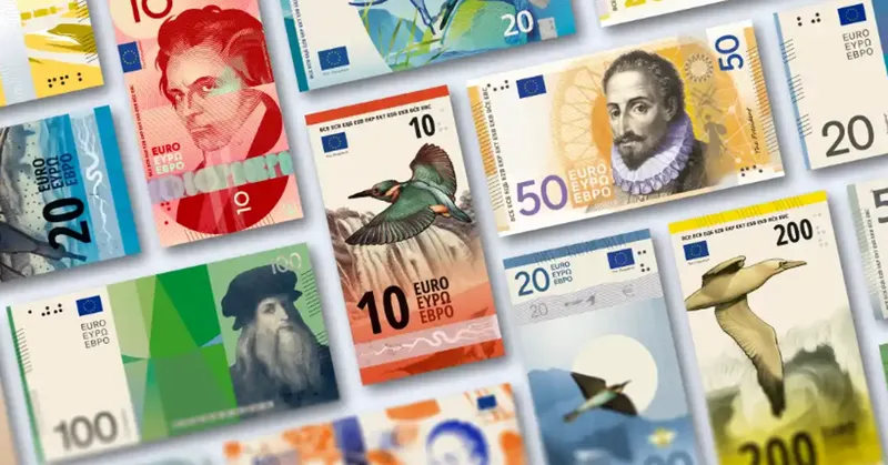 ECB razkrila 10 predlogov za nove evrske bankovce, začela anketo