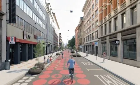 MOL in ministrstvo začenjata preureditev Miklošičeve ceste v Ljubljani