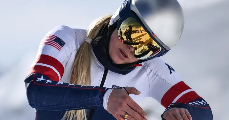 Lindsey Vonn po hudi poškodbi v Cortini napoveduje možnost vrnitve