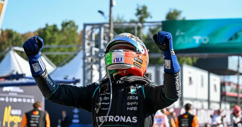 Antonelli zmagal na VN Italije, Mercedes dvojno slavje v Monzi