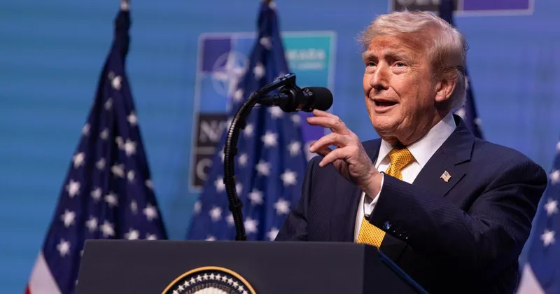 Trump zaradi dima iz Kanade zagrozil z novimi carinami