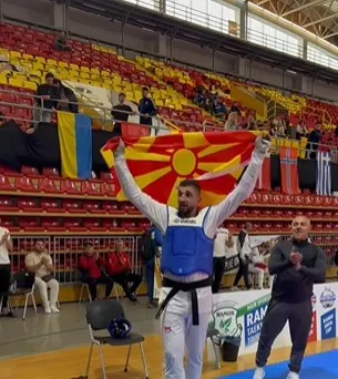 Дејан Георгиевски освои златен медал на меѓународниот турнир Скопје Опен Г1