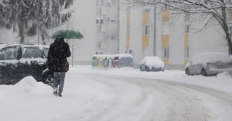 Arso izdal oranžno opozorilo zaradi rekordno nizkih temperatur v Sloveniji