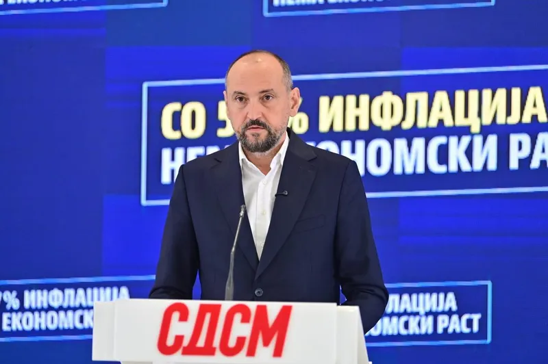 Фатмир Битиќи го обвини премиерот Мицкоски за манипулација со економскиот раст