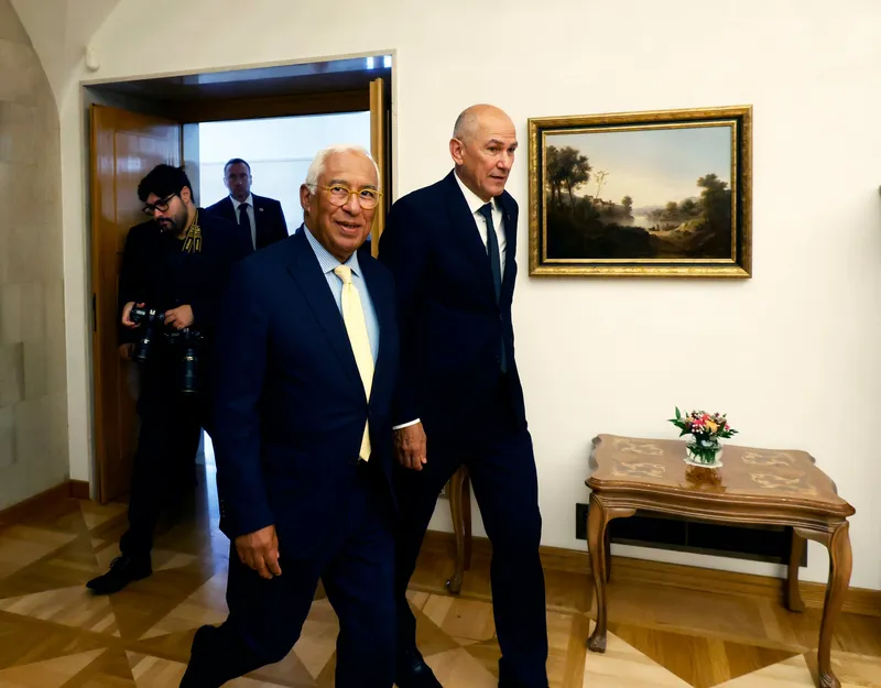 Janša in Costa o slovenskih prednostih v proračunu EU 2028–2034