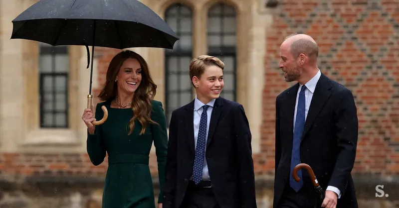 Princ George prvič prestopil prag prestižnega kolidža Eton