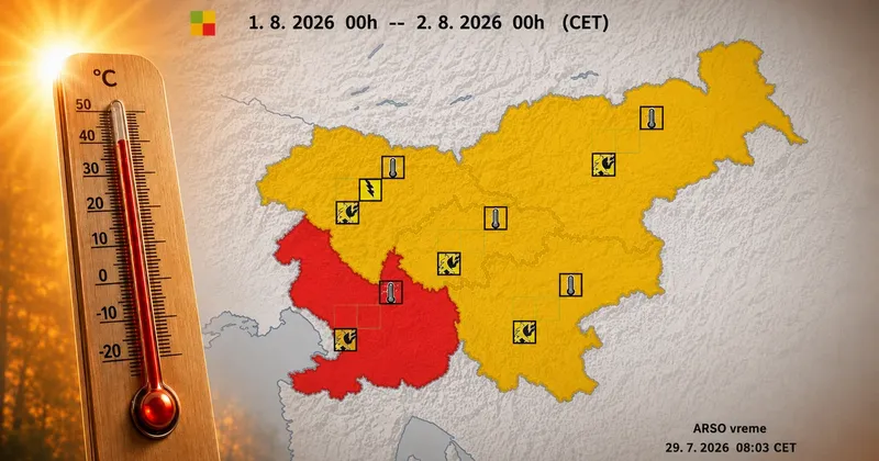 Uprava RS za zaščito in reševanje razglasila visoko požarno ogroženost