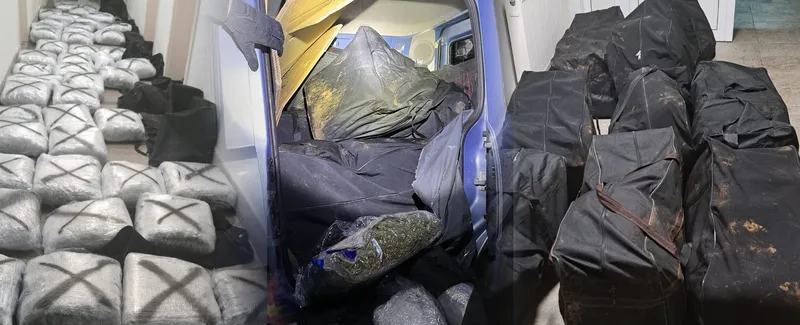 МВР заплени 150 килограми марихуана и приведе тројца скопјани кај Свети Николе