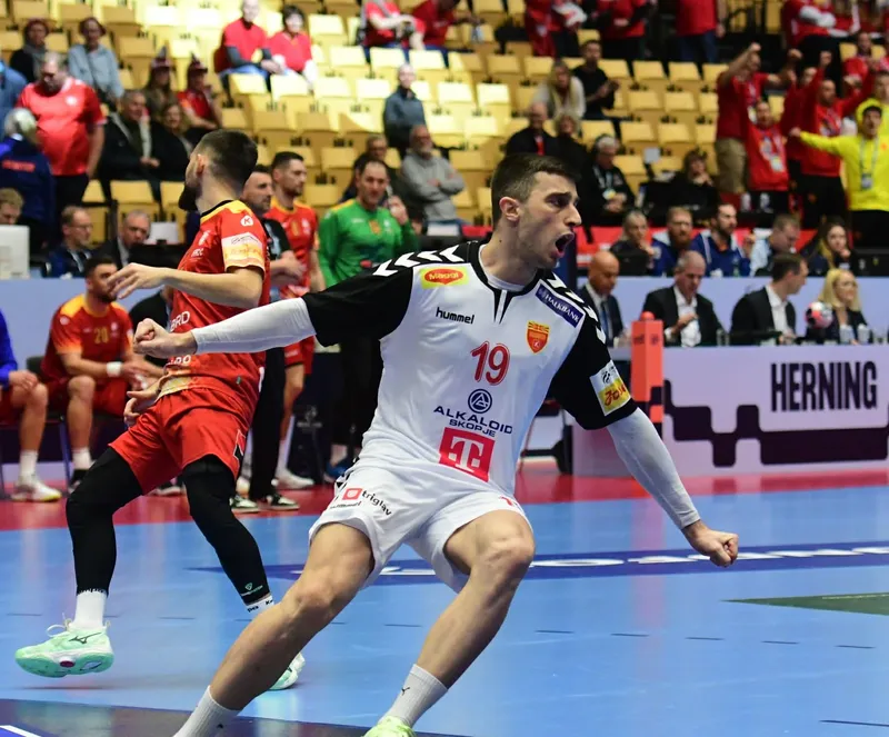 Македонија ја победи Романија со 24:23 со гол на Костески во последната секунда