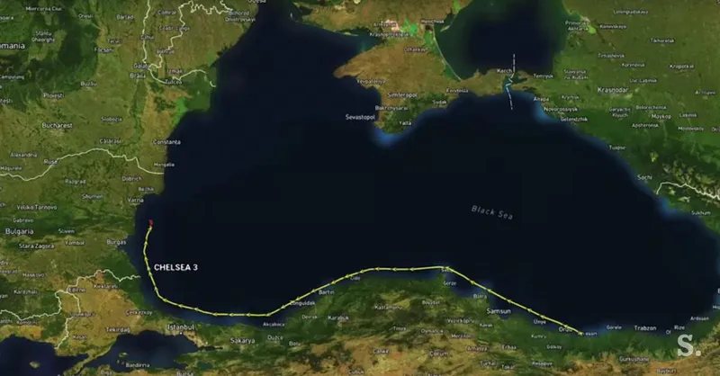 Bolgarija: Droni potopili tovorno ladjo, 11 mornarjev pogrešanih