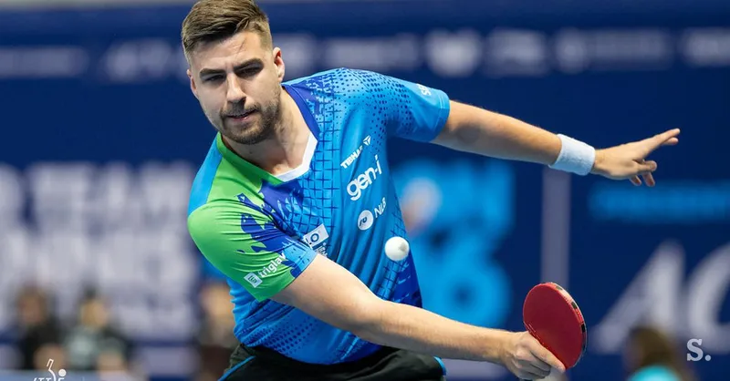 Darko Jorgić se je uvrstil v osmino finala WTT v Malmöju