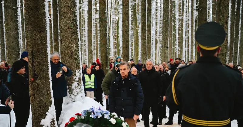 Premier Robert Golob na 84. obletnici dražgoške bitke pozval k narodni enotnosti