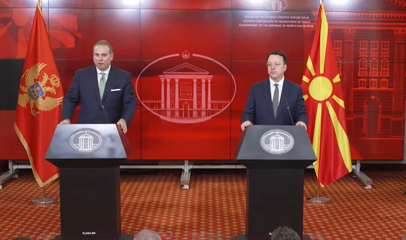 Николоски и Ивановиќ најавија директна линија Скопје–Тиват