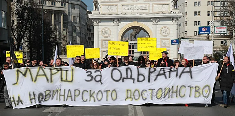 Македонија падна на 45. место на Индексот за слобода на медиумите на РСФ