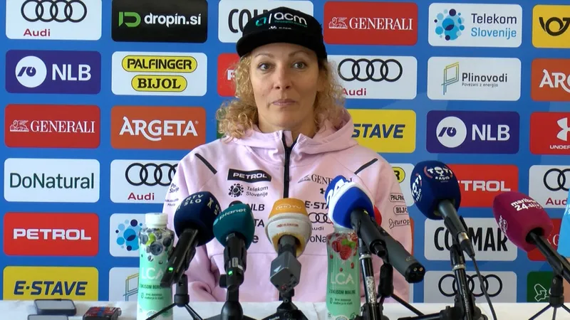 Corinne Suter in Emma Aicher zmagovalki tekem svetovnega pokala v Soldeuu