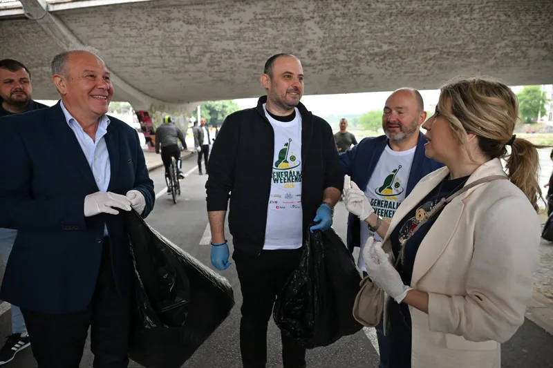 Сиљановска-Давкова и Ѓорѓиевски ја започнаа еко-акцијата Генералка викенд 2026