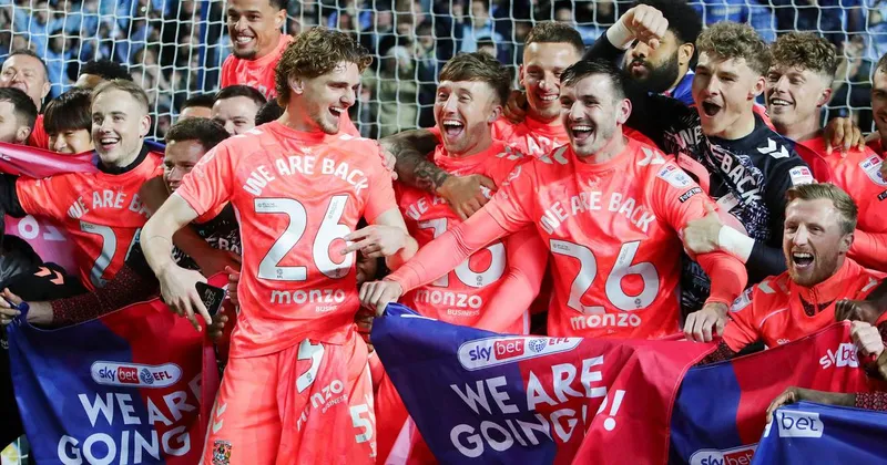 Coventry City pod vodstvom Franka Lamparda napredoval v Premier ligo
