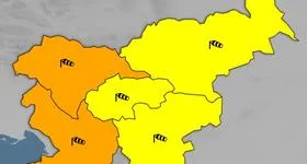 Arso izdal oranžno opozorilo zaradi močnega severnega vetra in burje