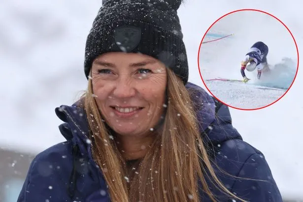 Lindsey Vonn po hudem padcu v Cortini končala olimpijske sanje z zlomom noge