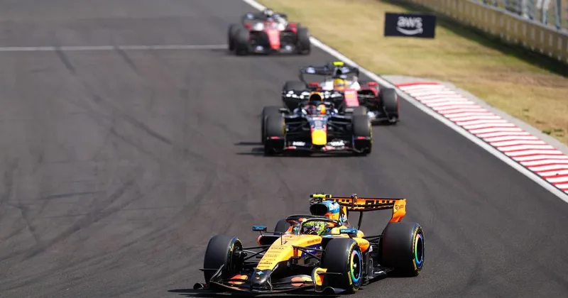 Lando Norris zmagal na VN Madžarske, Verstappen drugi in Antonelli tretji