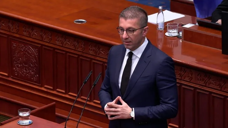 Премиерот Мицкоски ги обвини опозициските партии за лицемерни етнички тензии