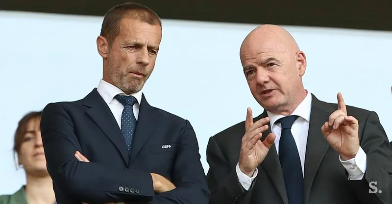 EFC pozval Čeferina k novi kandidaturi, Čeferin kritiziral Fifo, Fifa obtožila Uefo