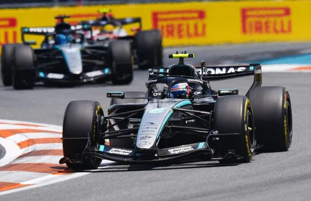 Kimi Antonelli zmagal na premierni dirki formule 1 za VN Španije v Madridu