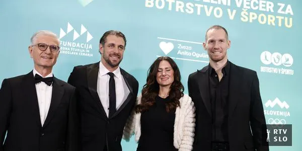 Tine Urnaut zbral 230.095 evrov in predal vlogo ambasadorja Anžetu Kopitarju
