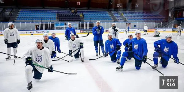 Slovenska hokejska reprezentanca začela priprave na svetovno prvenstvo v Švici