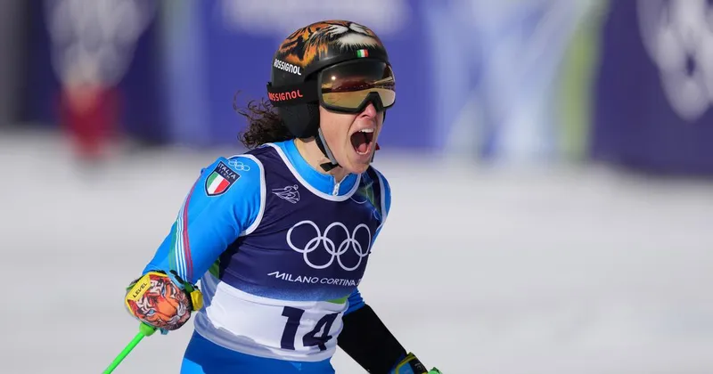 Federica Brignone: 2 olimpijski zlati; Mikaela Shiffrin zmagala v slalomu