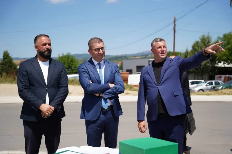 Мицкоски во Делчево: 16 проекти, најава за одблокирање на сметка