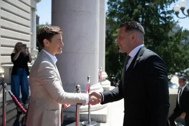 Predsednik DZ Stevanović v Beogradu potrdil podporo Srbiji na poti v EU