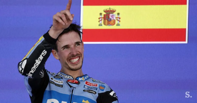 Alex Marquez zmagal v Jerezu po odstopu brata Marca na glavni dirki motoGP