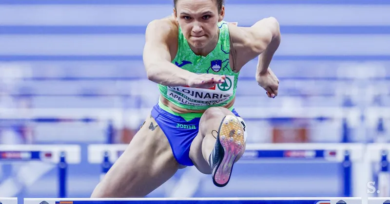 Nika Glojnarič z 22. mestom v polfinalu na 60 m z ovirami v Torunu
