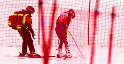 Lindsey Vonn poškodovana na odpovedanem smuku v Crans Montani