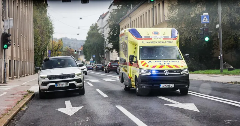 42-letni motorist umrl v prometni nesreči v Lokovici pri Velenju
