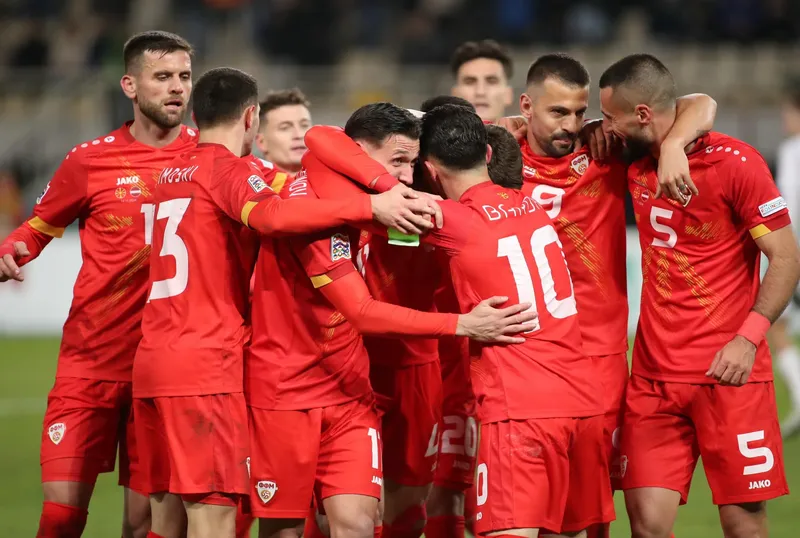 Македонија со 0:0 на полувреме против Данска во баражот за СП 2026
