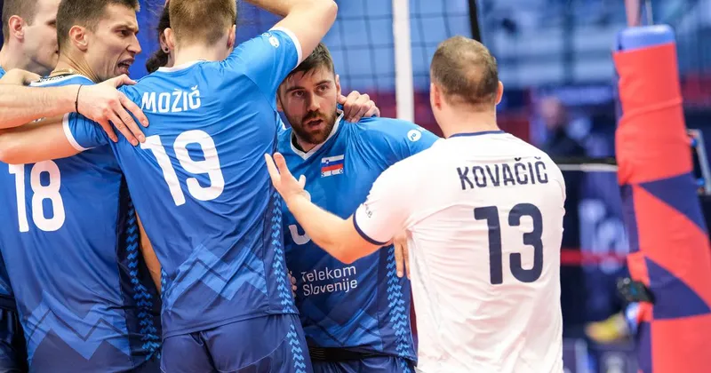 Slovenija v polfinalu EP izgubila proti Poljski z 0:3, v soboto boj za bron
