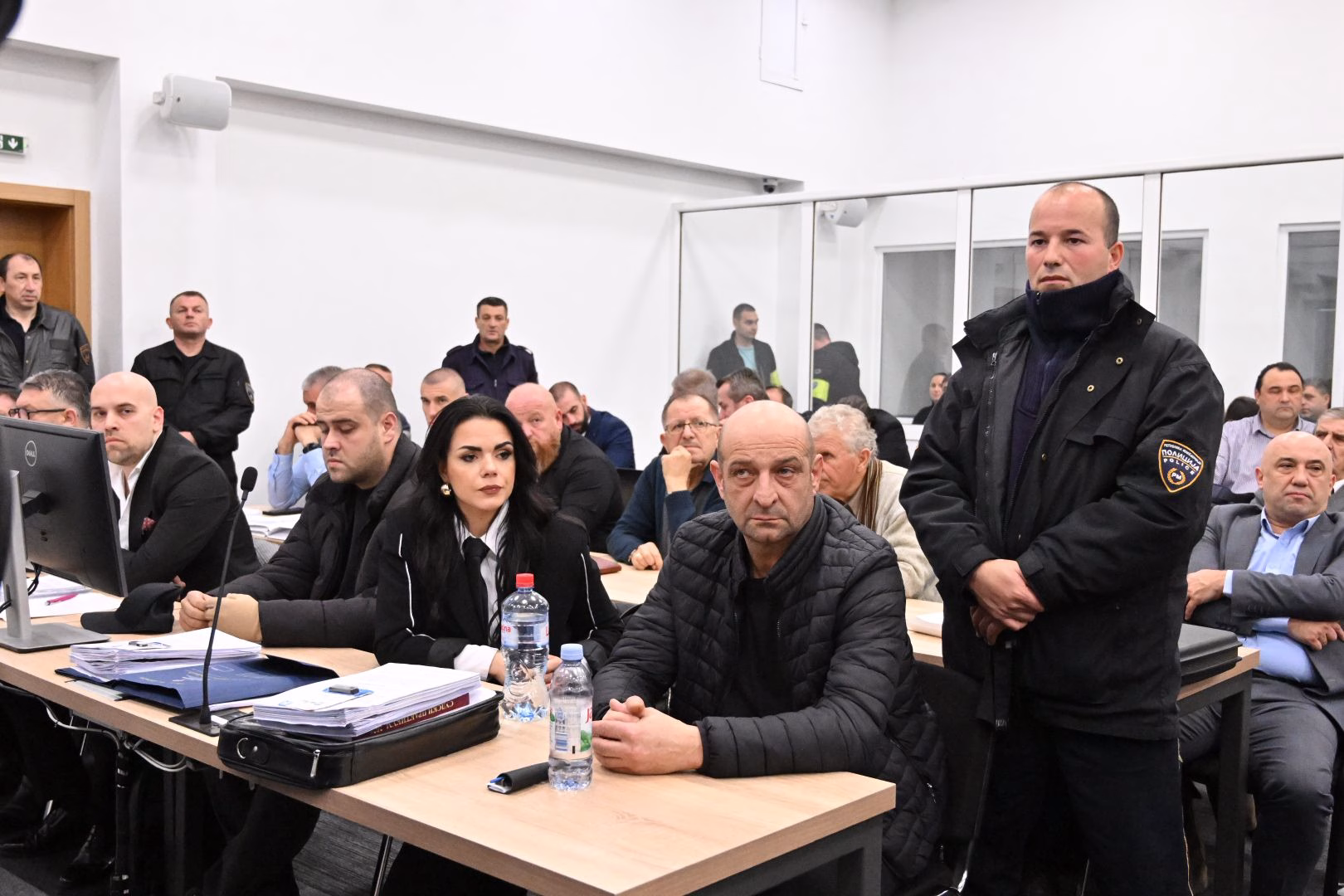 Дејан Јованов на суд за пожарот во Кочани, адвокатката бара затворена седница