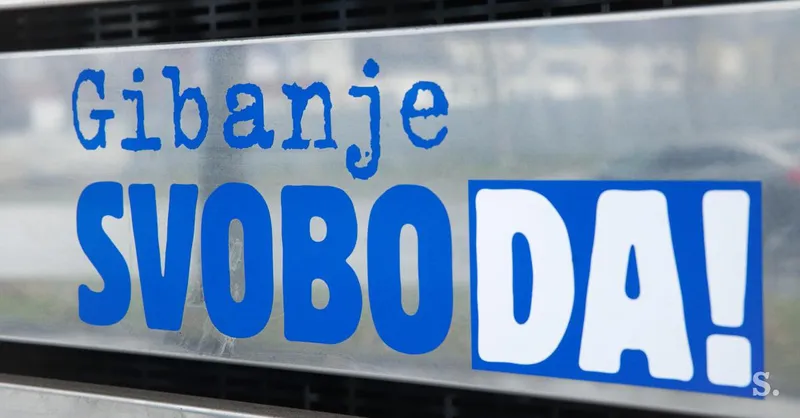 Gibanje Svoboda zavrača domnevne posnetke funkcionarjev kot manipulacijo z AI