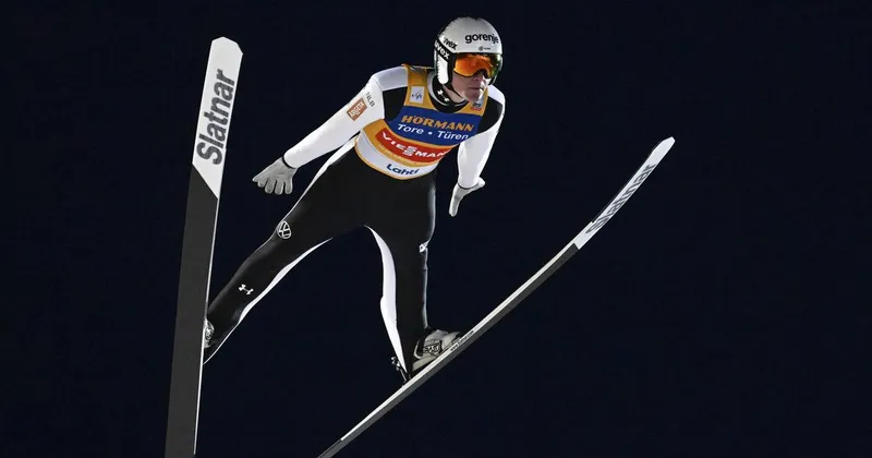 Domen Prevc po diskvalifikaciji drugi v Lahtiju, zmagal Daniel Tschofenig