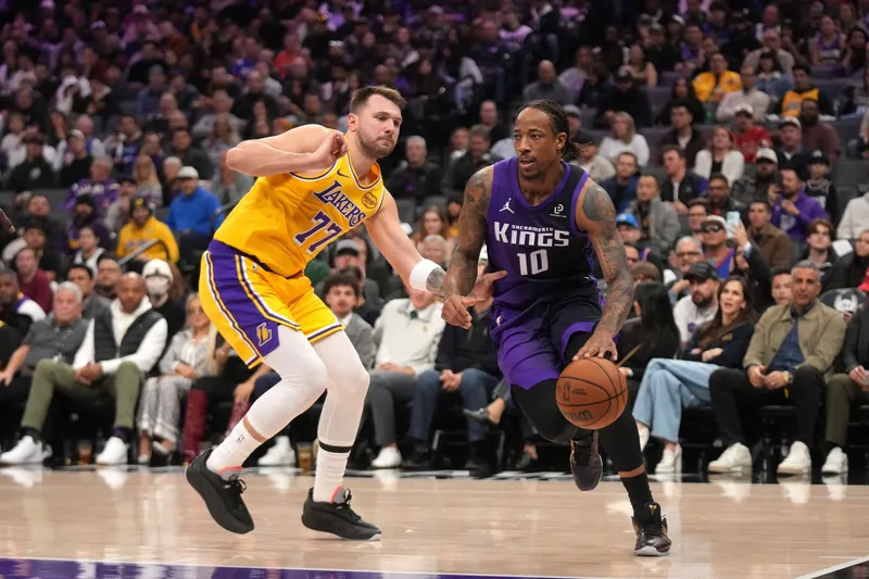 Sacramento Kings premagali Los Angeles Lakers kljub 42 točkam Luke Dončića