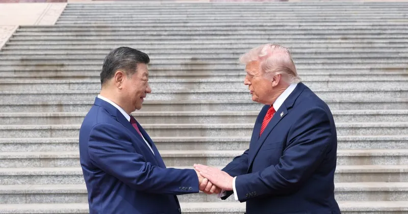 Donald Trump v Pekingu potrdil nasprotovanje neodvisnosti Tajvana