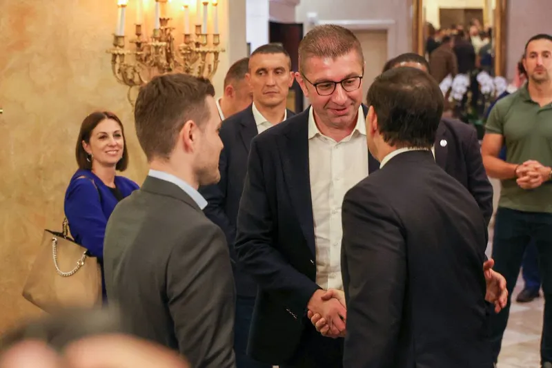 Мицкоски се сретна со Рубио во Њујорк, СДСМ го критикува