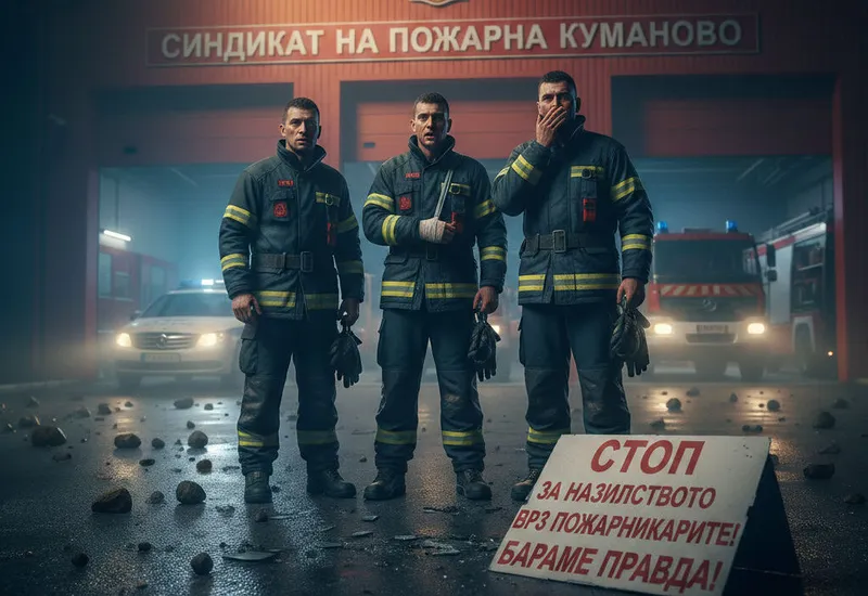 Приведени две лица за физички напад врз пожарникари во Куманово